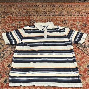 striped polo